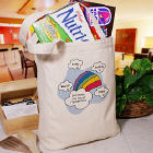 End of My Rainbow Personalized Canvas Tote Bag